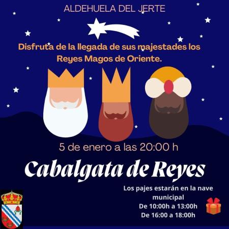 Imagen SS.MM Los Reyes Magos de Oriente llegan a Aldehuela del Jerte.