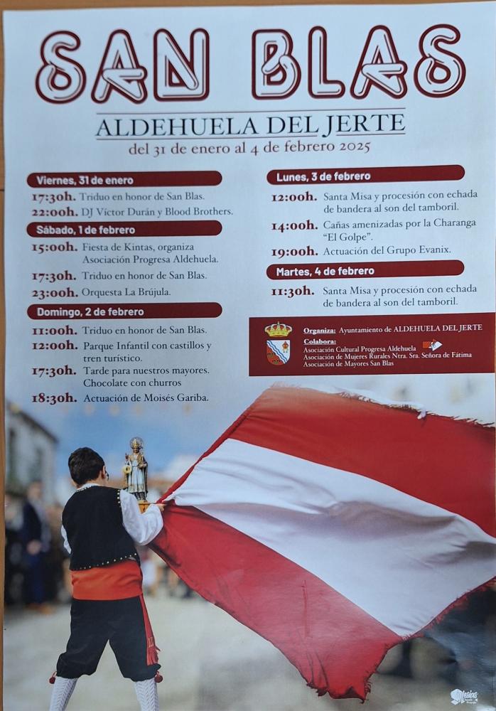 Imagen Programa de nuestras Fiestas San Blas 2025.