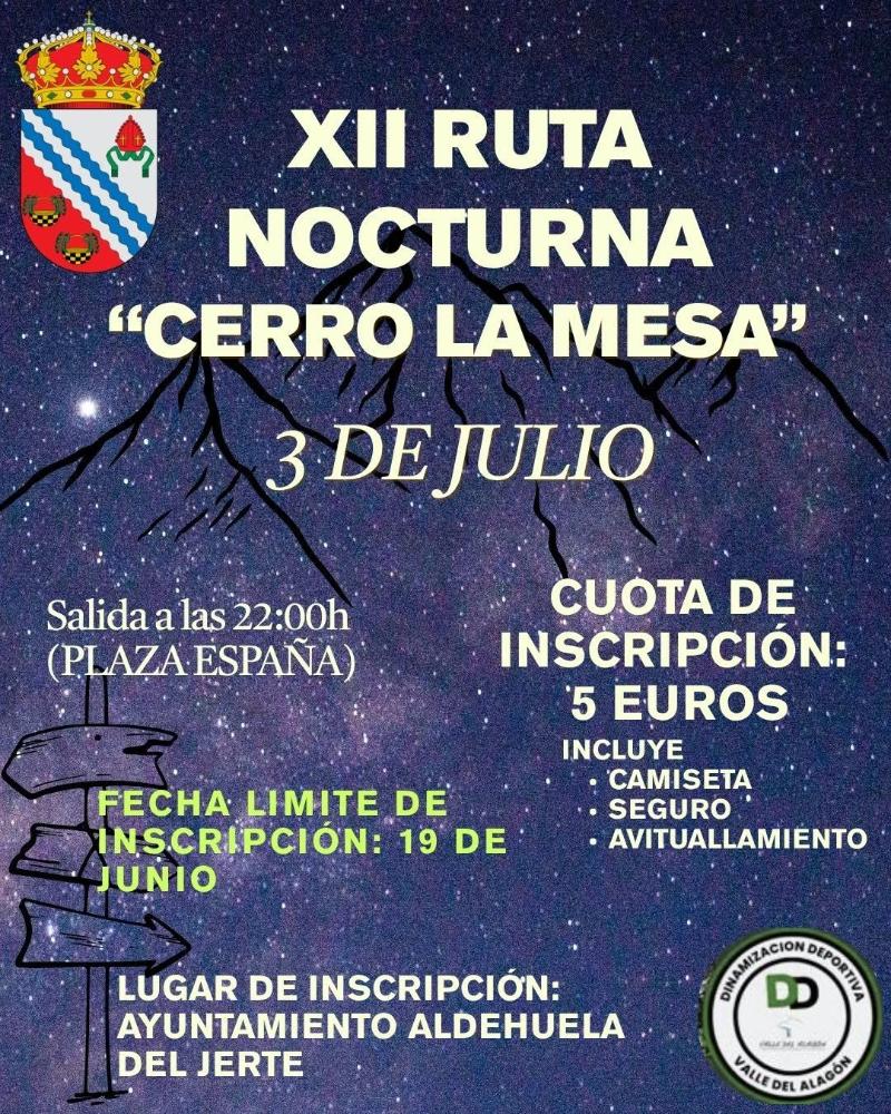 Imagen XII RUTA NOCTURNA 